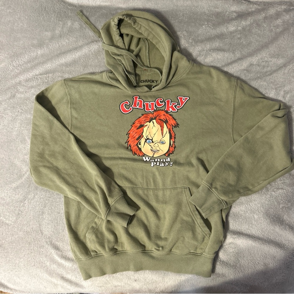 Chucky ‘Wanna Play’ Sweatshirt small